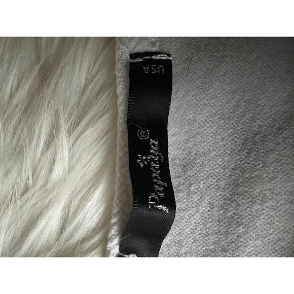 Papaya Floral Crop Tank Top with White Trim - Picture 7 of 8